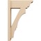 Ekena Millwork 8-in W x 20-in D x 32-in H Balboa Trad Rough Cedar Woodgrain TimberThane Outlooker, Primed Tan OUTUR080X20X32BOA04RCPR - alternate 5